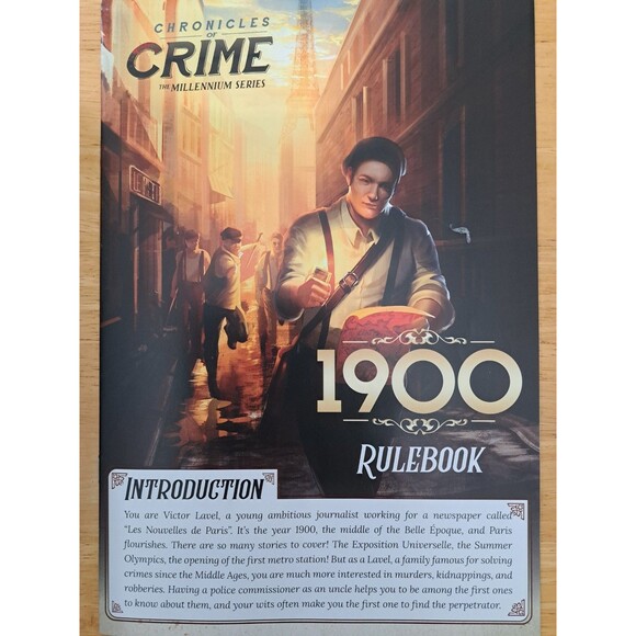 Chronicles of Crime The Millennium Series 1900 Strategic Game COMPLETE - Picture 3 of 11